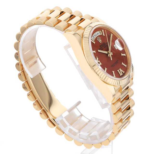 128238 カーネリアン ROLEX（ロレックス）デイデイト36 パヴェダイヤ