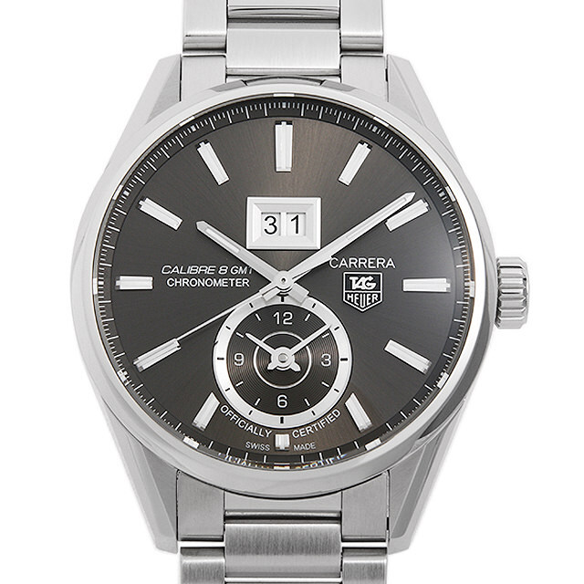タグホイヤー カレラ GMT グランドデイト WAR5012.BA0723 中古 メンズ