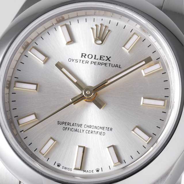 276200 シルバー ROLEX（ロレックス）オイスターパーペチュアル28 中古