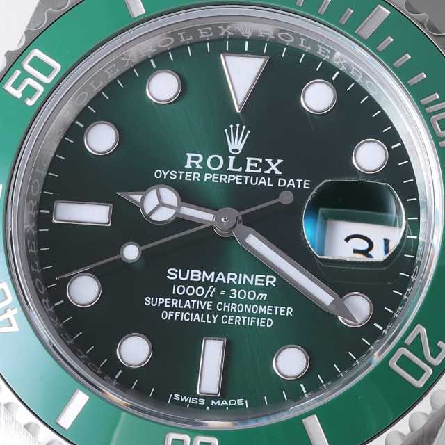 116610LV グリーン ROLEX（ロレックス）サブマリーナ デイト