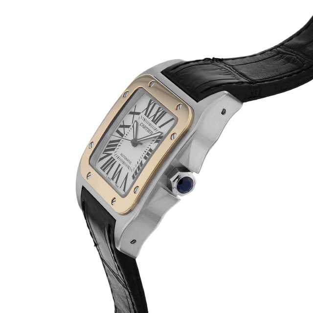 W20072X7 シルバー Cartier（カルティエ）サントス100 LM 中古 | 東京