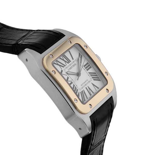 W20072X7 シルバー Cartier（カルティエ）サントス100 LM 中古 | 東京