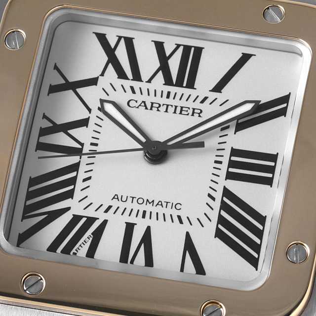 カルティエ サントス W20072X7 メンズ 中古