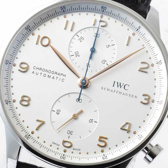 IWC ポルトギーゼ クロノグラフ IW371445 中古 メンズ IW371445 ホワイト IWC ポルトギーゼ クロノグラフ 中古 | 東京・大阪