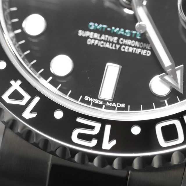 116710LM セラミックべゼル　黒 黒セラミックベゼル！廃番GMTの最終年式入荷！ GMT-MASTER II Ref