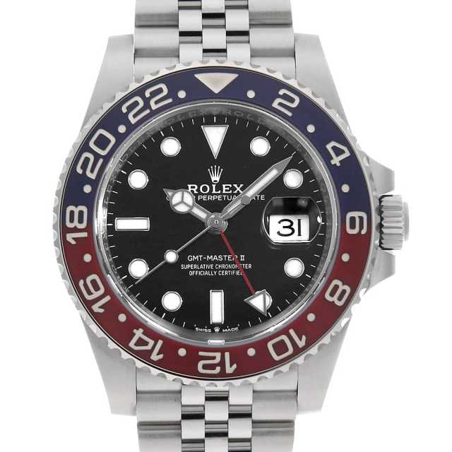 ロレックス GMTマスター 126710BLRO メンズ 中古