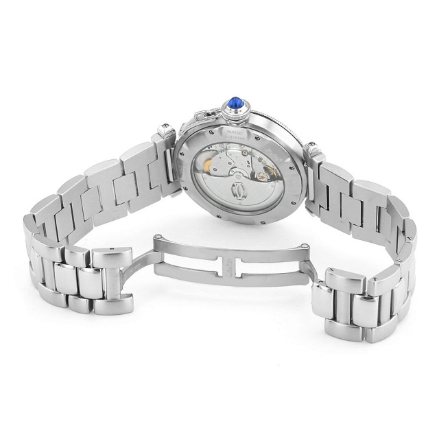 W31040H3 シルバー Cartier（カルティエ）パシャ 38mm グリッド 中古  