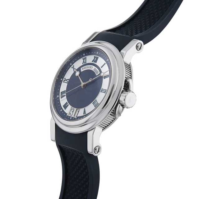 5817ST/Y2/5V8 ブルー Breguet（ブレゲ）マリーンIIラージデイト