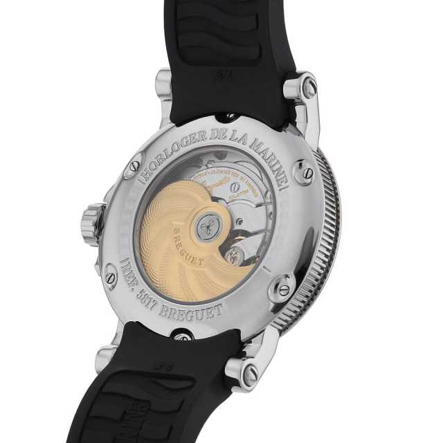 5817ST/Y2/5V8 ブルー Breguet（ブレゲ）マリーンIIラージデイト 中古