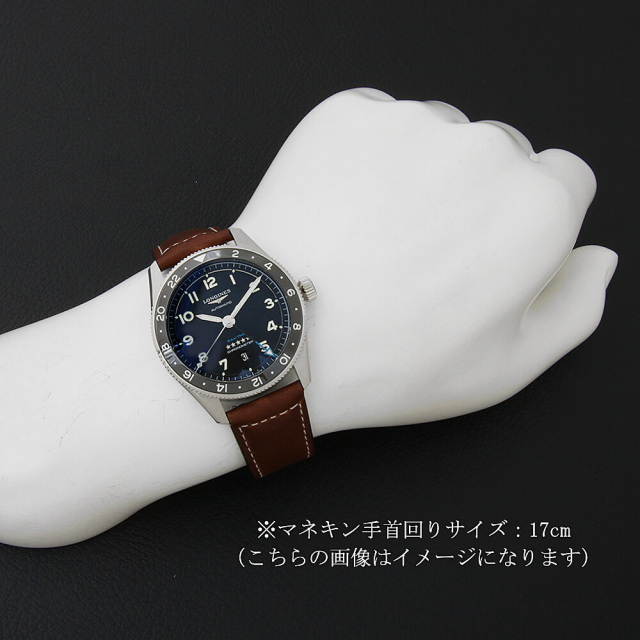 L3.812.4.53.2 ブラック LONGINES（ロンジン）スピリット ズールー  