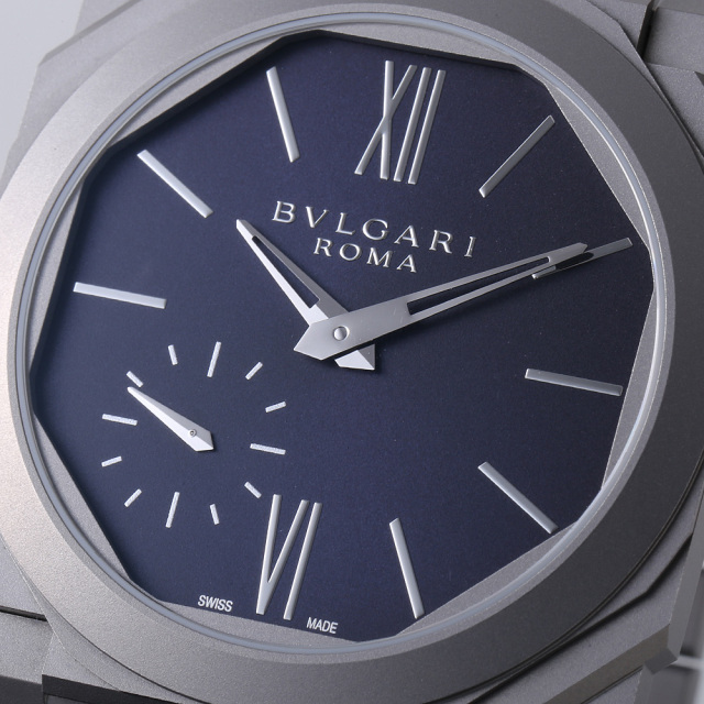 agenono出品 103766(BGO40TXT) ブルー BVLGARI（ブルガリ）オクト