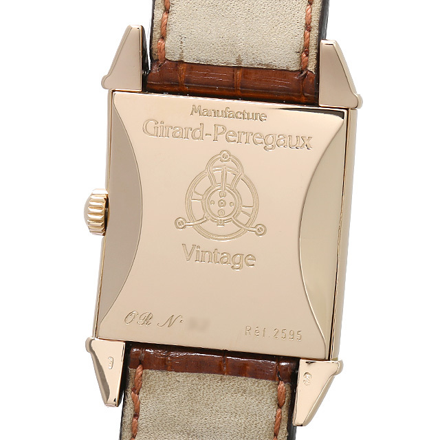 GIRARD-PERREGAUX ジラール・ペルゴ ヴィンテージ 手巻き 動品 ジラール ペルゴ GIRARD-PERREGAUX ”ヴィンテージ1945 K18PG無垢