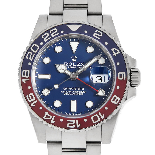 126719BLRO ブルー ROLEX（ロレックス）GMTマスターII 中古 | 東京  