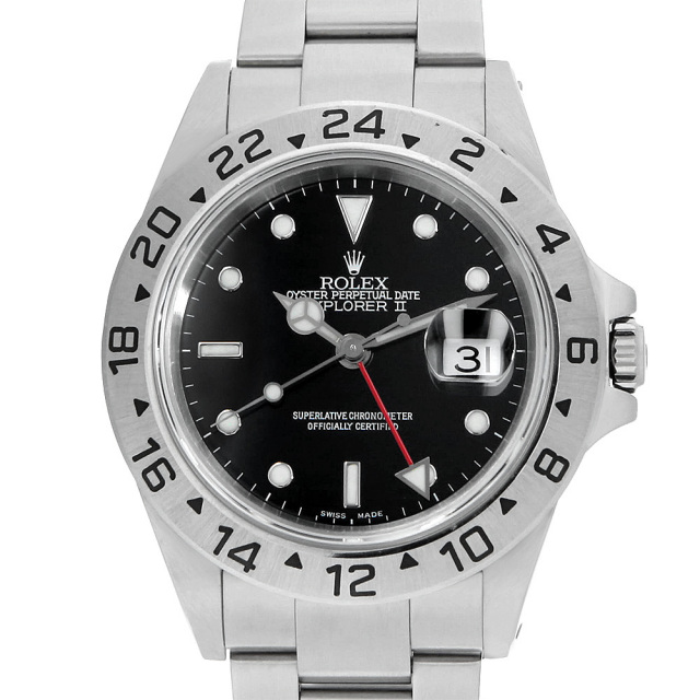 16570 ブラック ROLEX（ロレックス）エクスプローラーII 中古 | 東京  