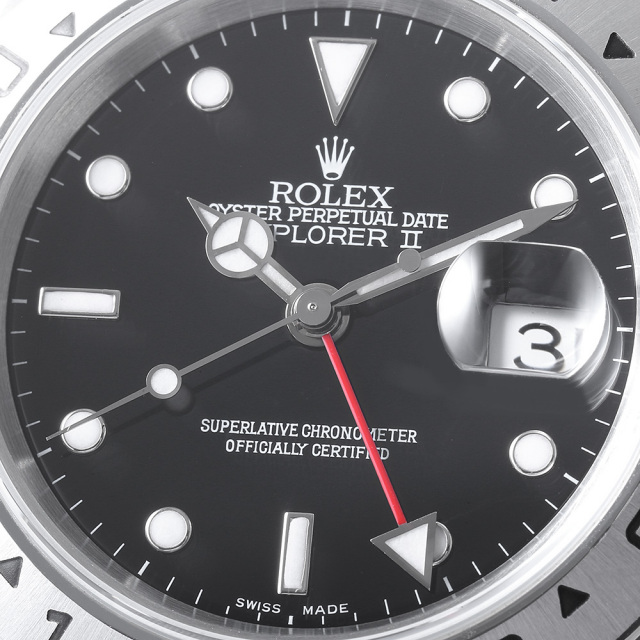 16570 ブラック ROLEX（ロレックス）エクスプローラーII 中古 | 東京  
