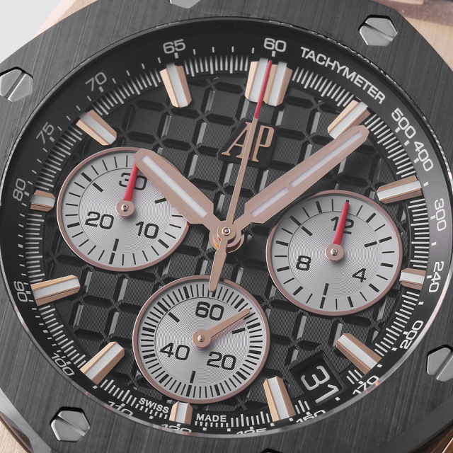 26420RO.OO.A002CA.01 ブラック AUDEMARS PIGUET（オーデマピゲ