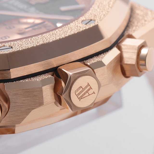 【特別価格】超希少✨新品Audemars Piguet オーデマピゲブレスレット オーデマ ピゲ トノー WG ブラックダイアル ブレスレット一体型