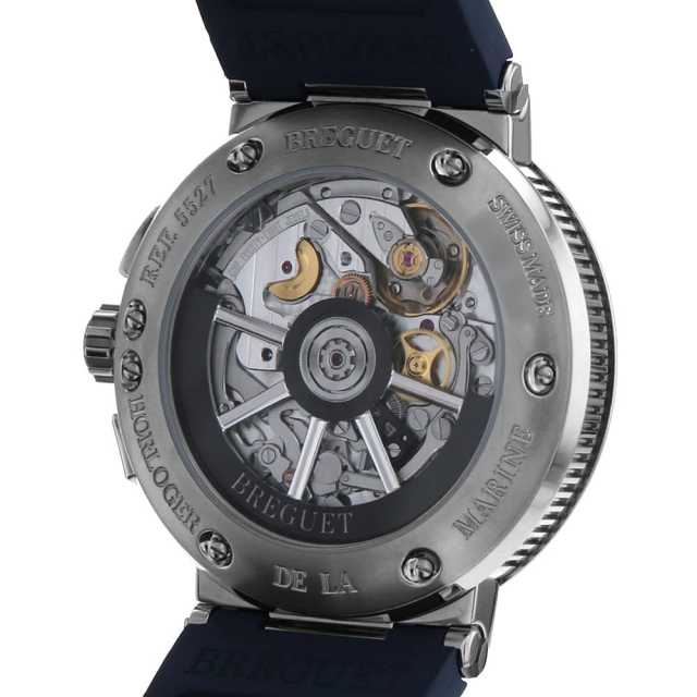 未使用】Breguet ブレゲ 5527 黒 ラバーベルト BREGUET ブレゲ