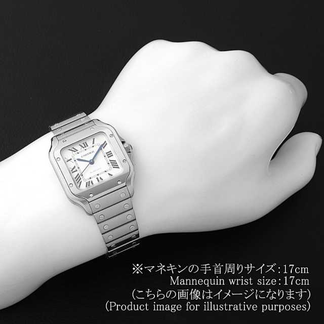 箱なし◆Cartier カルティエサントスドゥカルティエロゴ入り CARTIER カルティエ サントス ドゥ カルティエ ウォッチLM 40mm