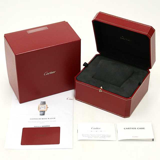WGSA0022 シルバー Cartier（カルティエ）サントス デュモン SM