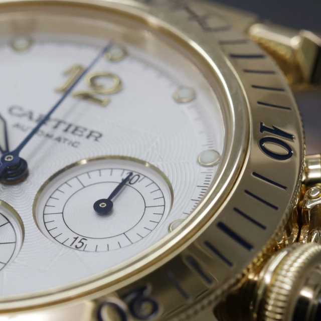 カルティエ パシャ W30140D1 メンズ 中古