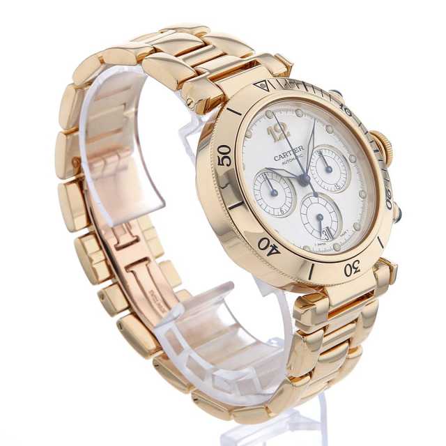 カルティエ パシャ W30140D1 メンズ 中古