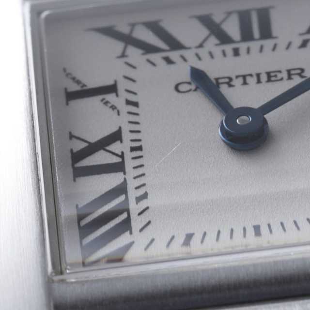 W51008Q3 アイボリー Cartier（カルティエ）タンクフランセーズ SM