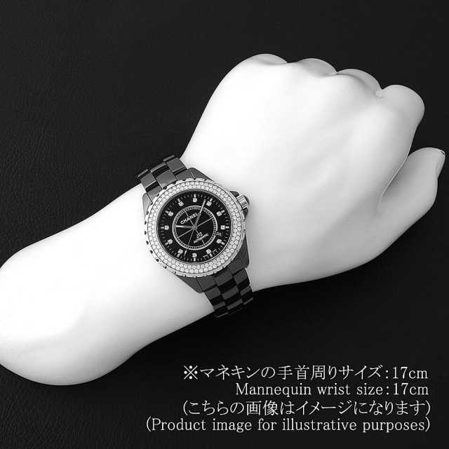 H2014 ブラック CHANEL（シャネル）J12 黒セラミック ベゼル