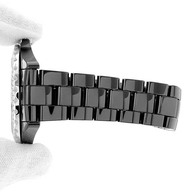 H2014 ブラック CHANEL（シャネル）J12 黒セラミック ベゼル