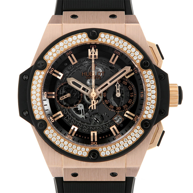 701.OX.0180.RX.1104 スケルトン HUBLOT（ウブロ）キングパワー ウニコ  