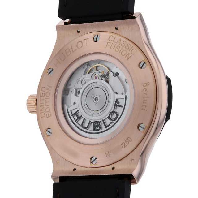 ベルルッティ ウブロ クラシックフュージョン 純正ベルト 511.OX.0500.VR.BER16 ブラウン HUBLOT（ウブロ）クラシック