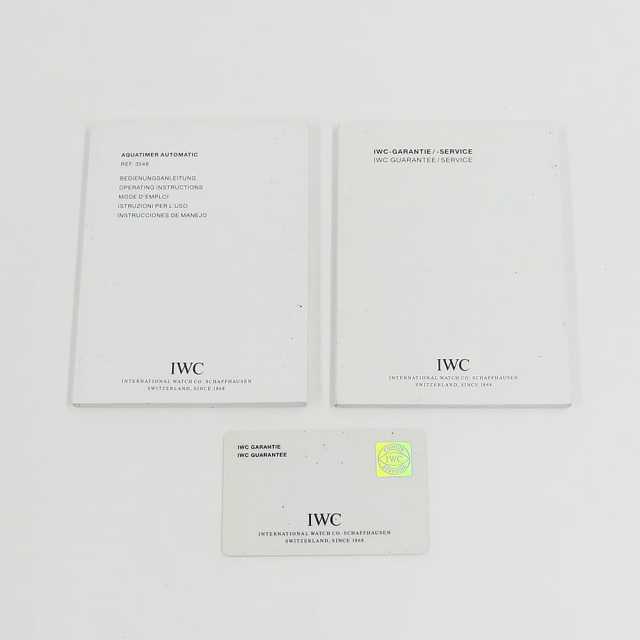 IWC アクアタイマー IW354805 メンズ 中古