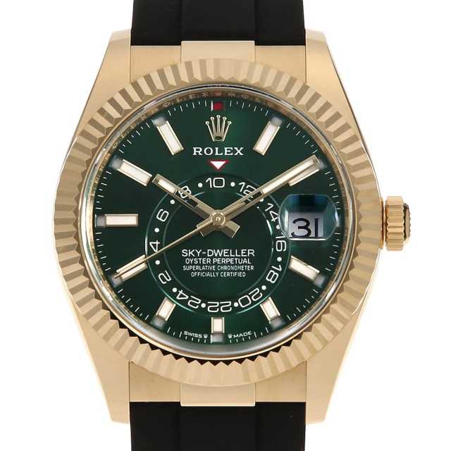 336238 ブライトグリーン ROLEX（ロレックス）スカイドゥエラー 未使用