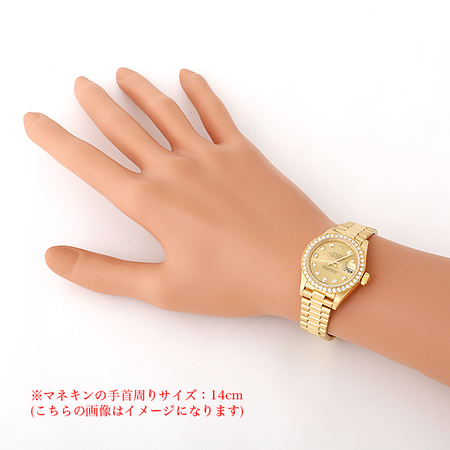 世界有名な 79138G シャンパン ROLEX（ロレックス P番 イエローゴールド キッズ・ファミリー