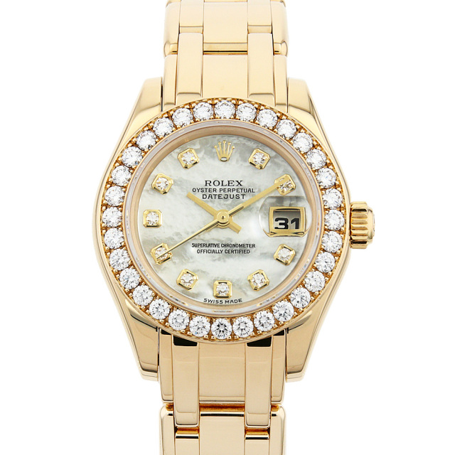 デイトジャスト パールマスター ベゼルダイヤ 80298NG メイン画像
