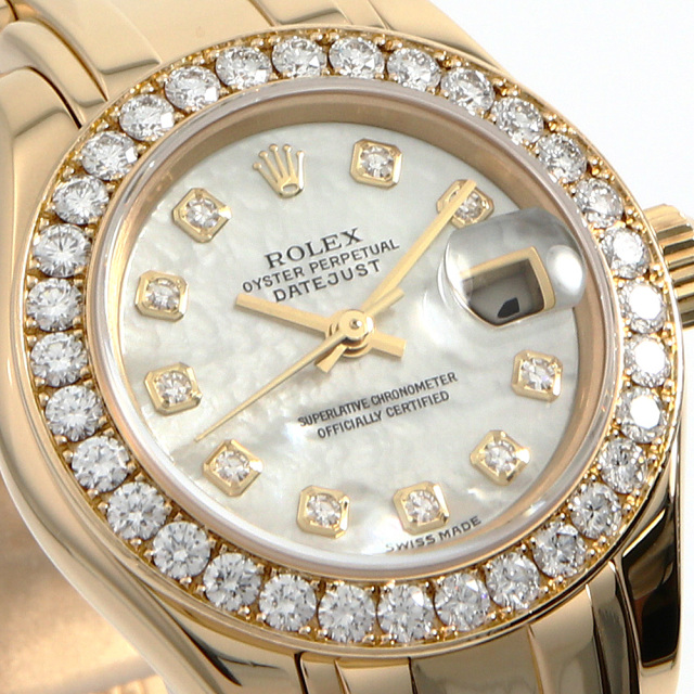 デイトジャスト パールマスター ベゼルダイヤ 80298NG サブ画像５