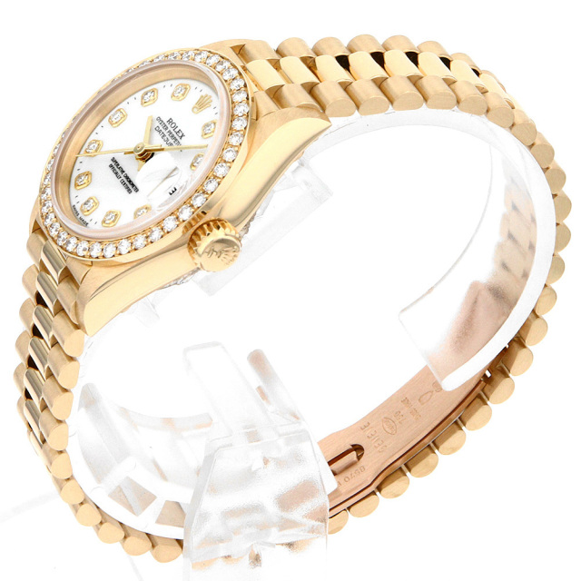69138G ROLEX（ロレックス） デイトジャスト 10Pダイヤ ベゼルダイヤ