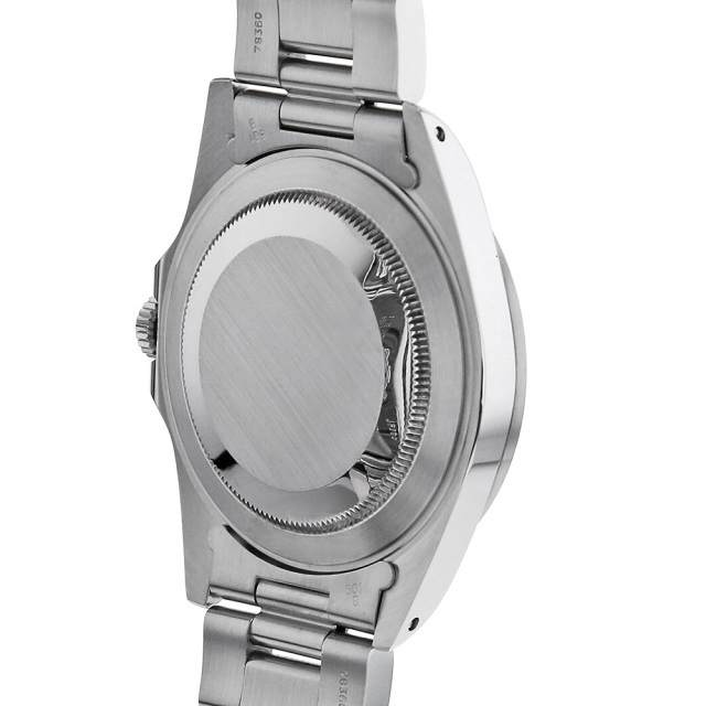 ロレックス エクスプローラー 16570 ホワイト L番 L番 中古 メンズΩ ロレックス エクスプローラー L番 仕上げでは取り切れない傷が残ります 目立つ傷は見受けられません