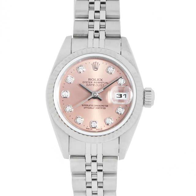 79174G ピンク ROLEX（ロレックス）デイトジャスト 中古 | 高級  
