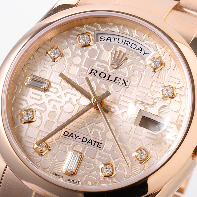 【日本未発売】ROLEX ロレックス ピンバッジ テニス 希少 美品 限定品 ロレックス デイデイト Ref-18238 2BR Lapis Lazuli Ser-W（RD