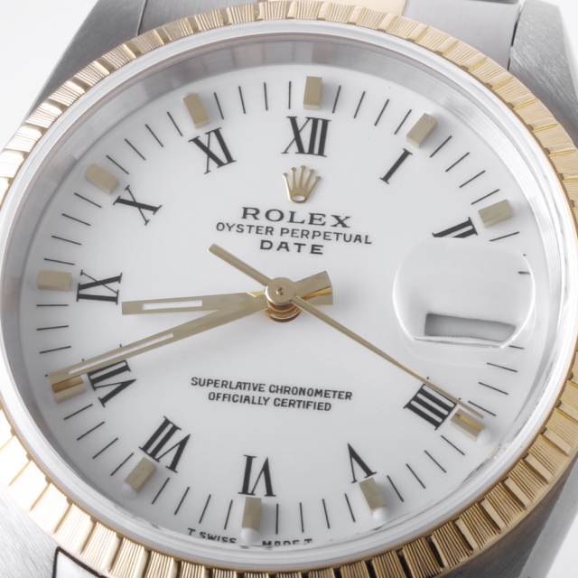 15223 ホワイト ROLEX（ロレックス）オイスターパーペチュアル
