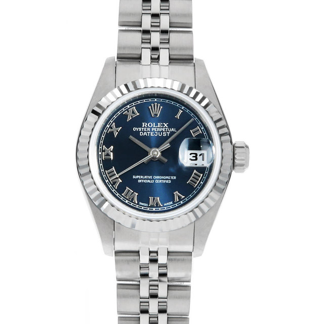 69174 ブルー ROLEX（ロレックス）デイトジャスト 中古 | 東京・大阪の  