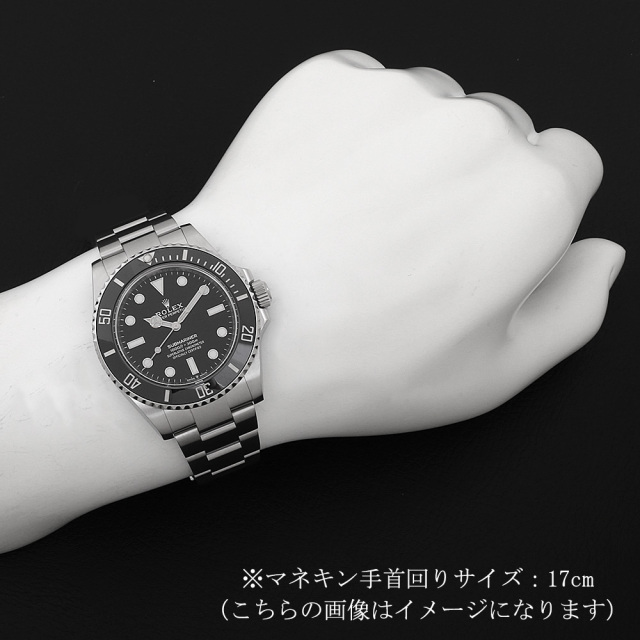 124060 ブラック ROLEX（ロレックス）サブマリーナ ノンデイト 中古 