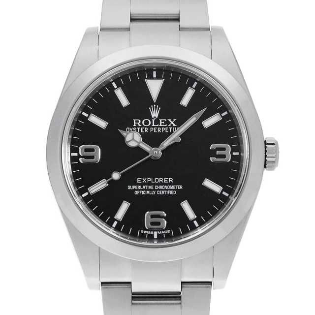 214270 ブラック ROLEX（ロレックス）エクスプローラーI 前期型  