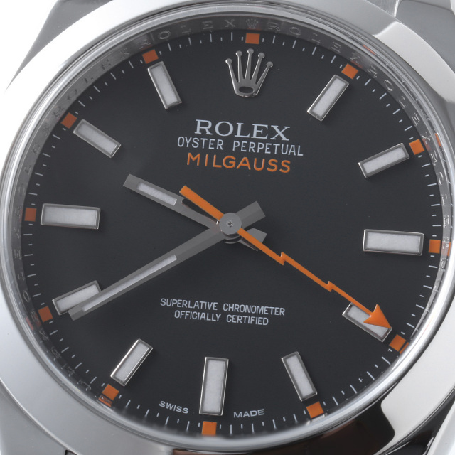ロレックス ミルガウス 116400 メンズ 中古