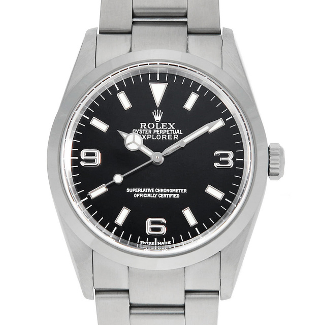 114270 ブラック ROLEX（ロレックス）エクスプローラーI 中古 | 東京 