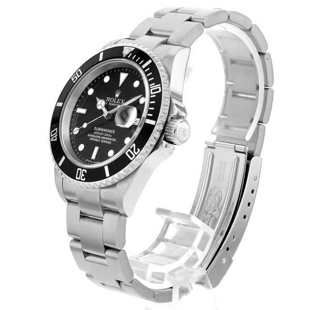ひ*お様 ロレックス 16613サブマリーナ社外品 補修用ケース ROLEX ロレックス 16613 サブマリーナ ルーレット刻印 腕時計