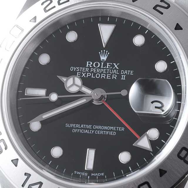 16570 ブラック ROLEX（ロレックス）エクスプローラーII 中古 | 東京  