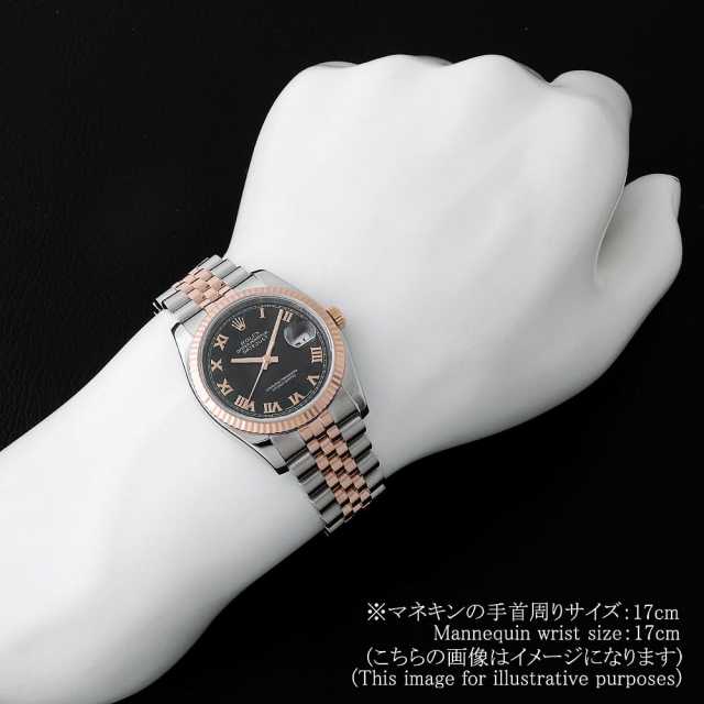 116231 ブラック ROLEX（ロレックス）デイトジャスト36 中古
