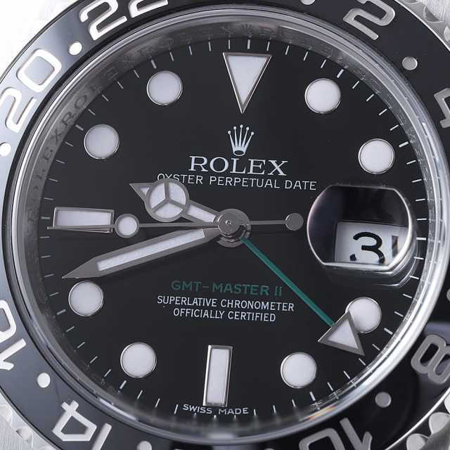 116710LN ブラック ROLEX（ロレックス）GMTマスターII 中古